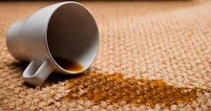 لکه چای و قهوه روی فرش