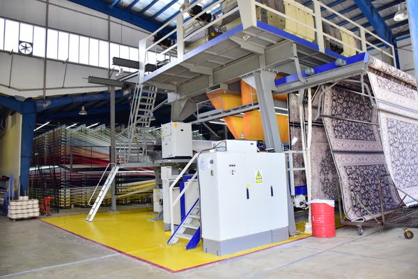 مراحل تولید فرش ماشینی