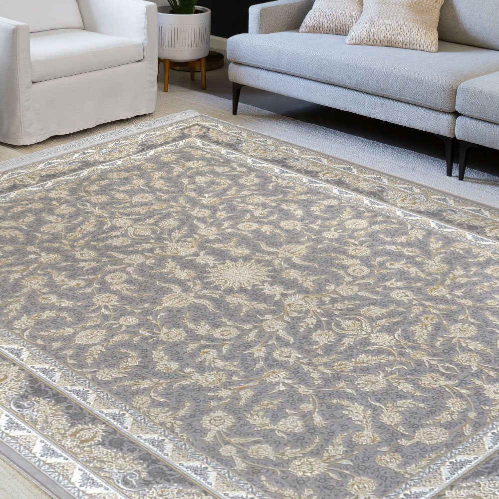 فرش ماندانا طرح شکوفه | 1200شانه | 4 رنگ