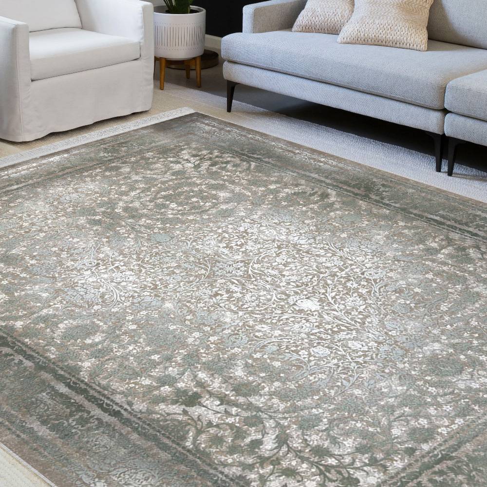 فرش ماندانا طرح ساینا 1200 شانه ، 2 رنگ