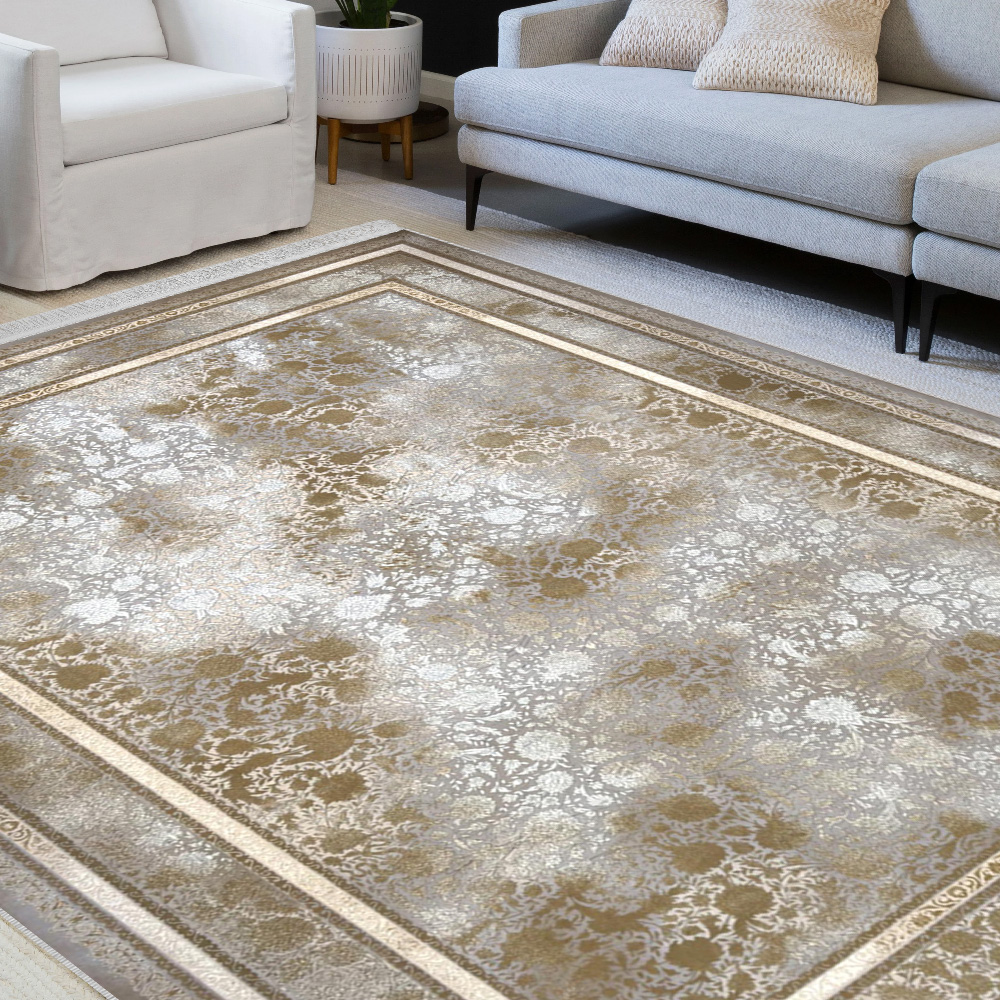 فرش ماندانا طرح شهرزاد 1200 شانه ، 3 رنگ