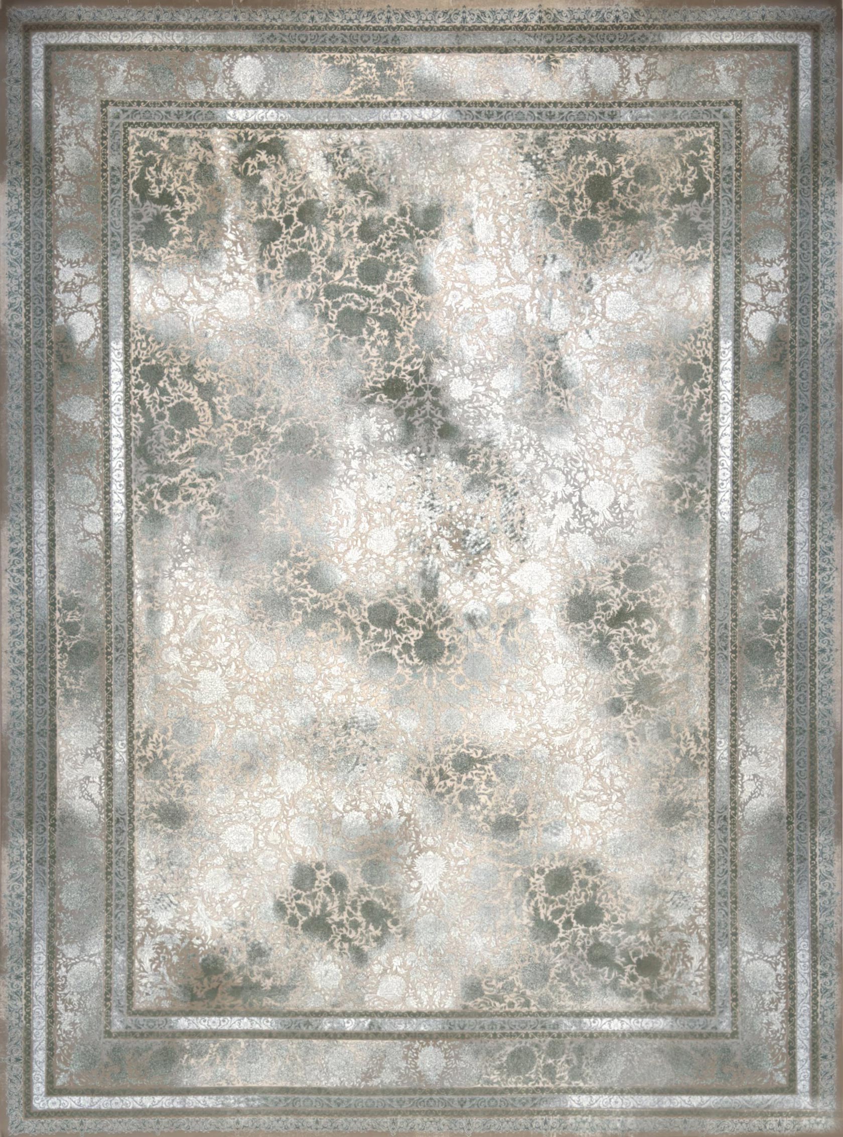 فرش ماندانا طرح شهرزاد 1200 شانه ، 3 رنگ