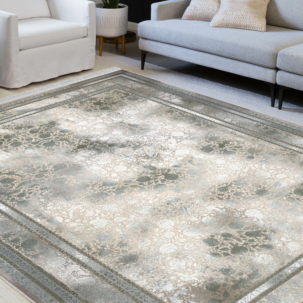 فرش ماندانا طرح شهرزاد 1200 شانه ، 3 رنگ