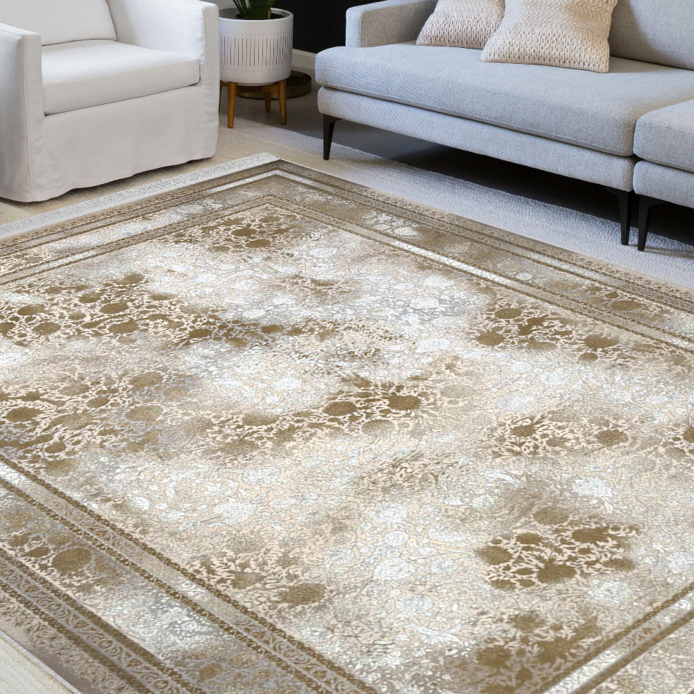 فرش ماندانا طرح شهرزاد 1200 شانه ، 3 رنگ